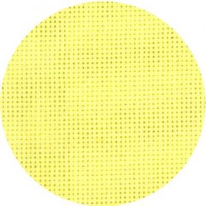 Канва для вышивания крупная арт.854 (10х44кл) 40х50см цв.116 желтый