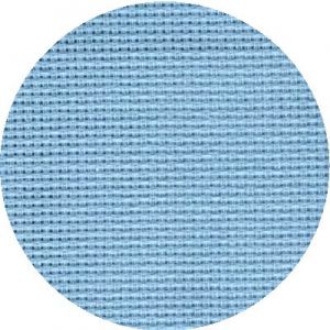Канва для вышивания крупная арт.854 (10х44кл) 40х50см цв.182 голубая